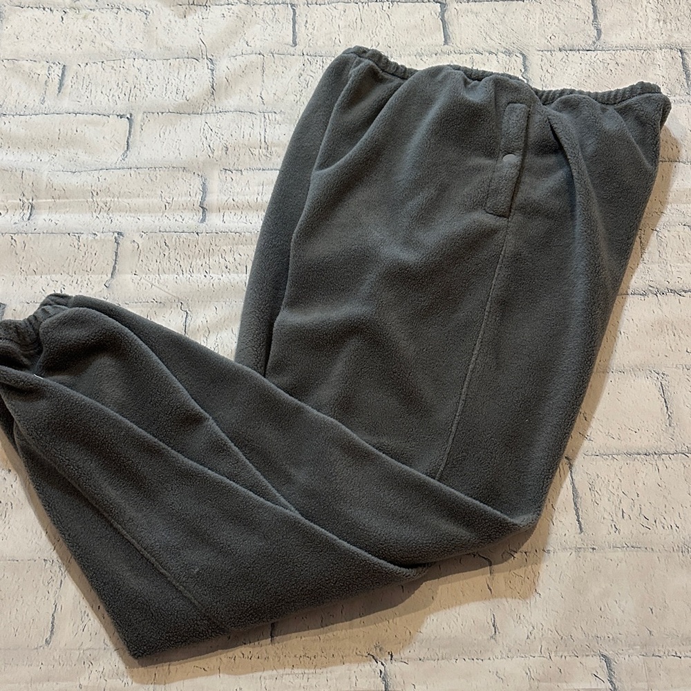 Polar Edge Gray Fleece Joggers